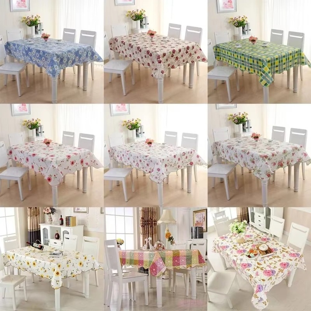 Home Textiles Today News - Waterproof PVC Table Cloth Home Coffee