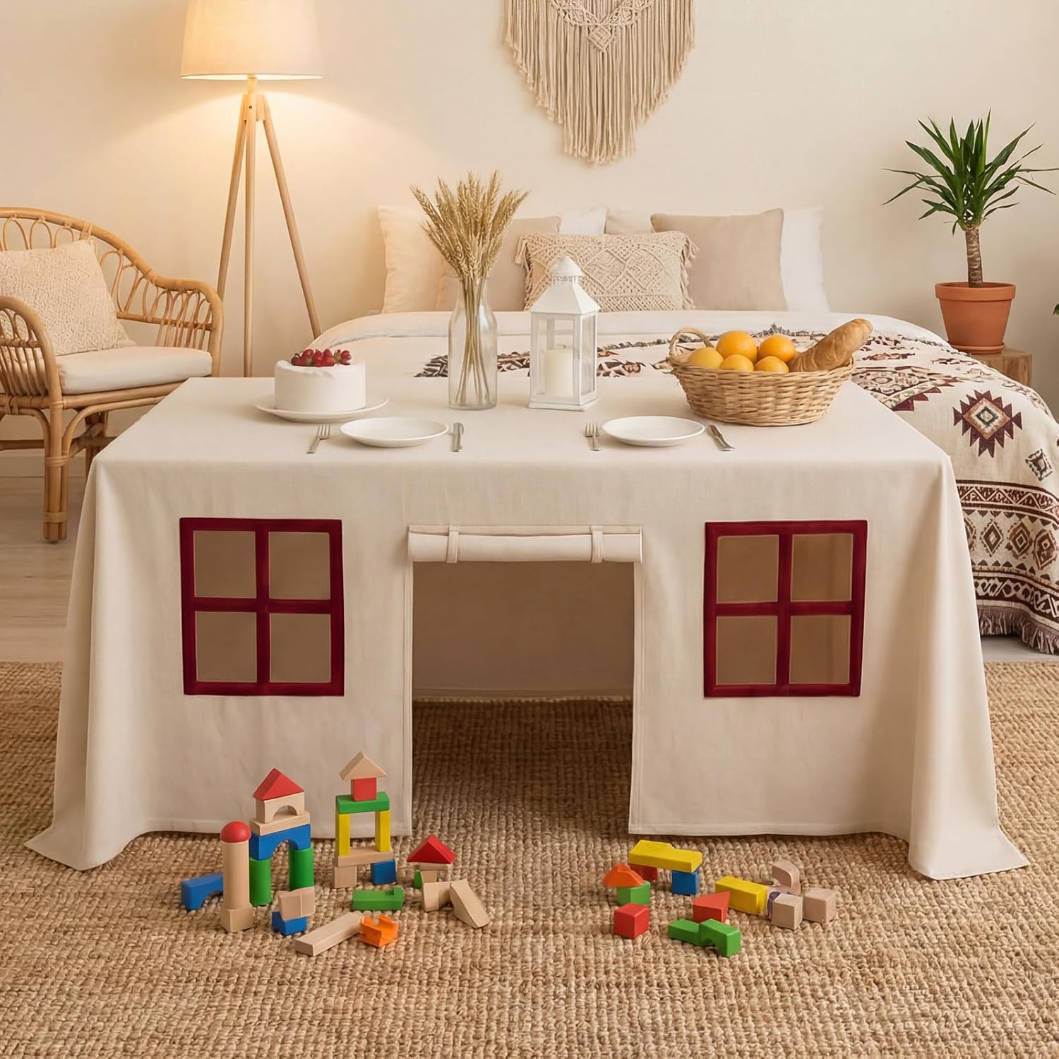 Home Textiles Today News - Large Tablecloth Game Room Children's Desk