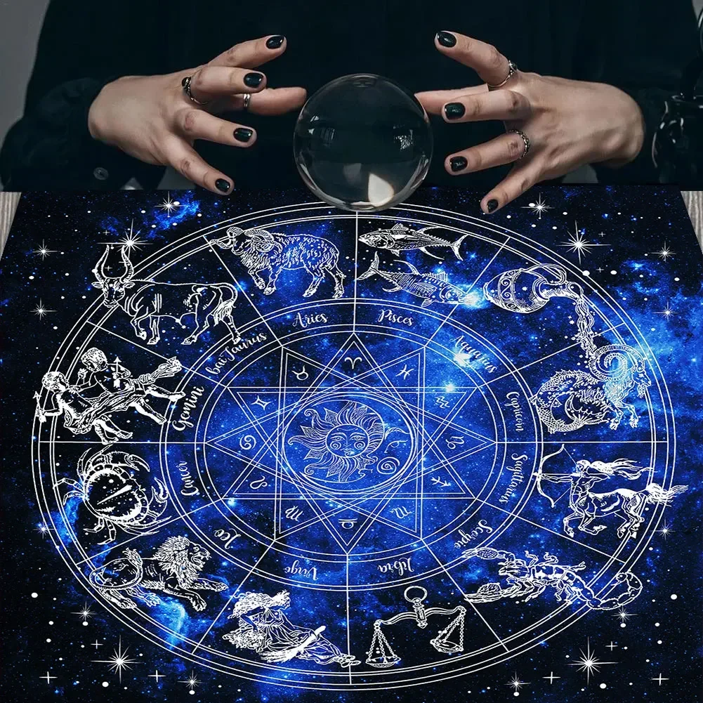 Psychedelic Starry Sky Tarot T - Home Textiles Today News ulasan dan harga