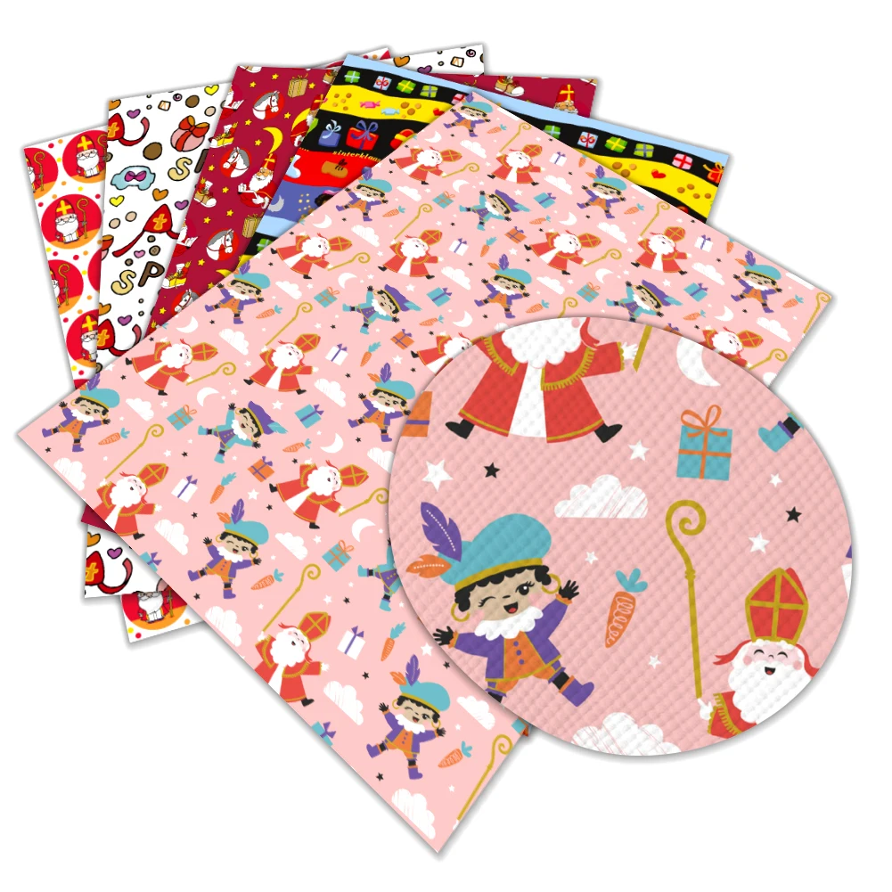 22x30cm Cartoon Sinterklaas Ch - Home Textiles Netherlands ulasan dan harga