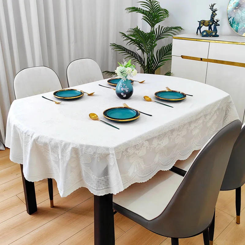 New PVC Oval Waterproof Tablec - Home Textiles Today News ulasan dan harga