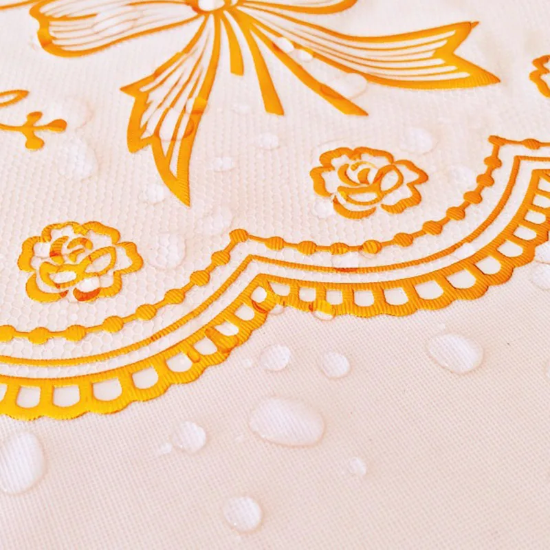 New PVC Oval Waterproof Tablec - Home Textiles Today News ulasan dan harga