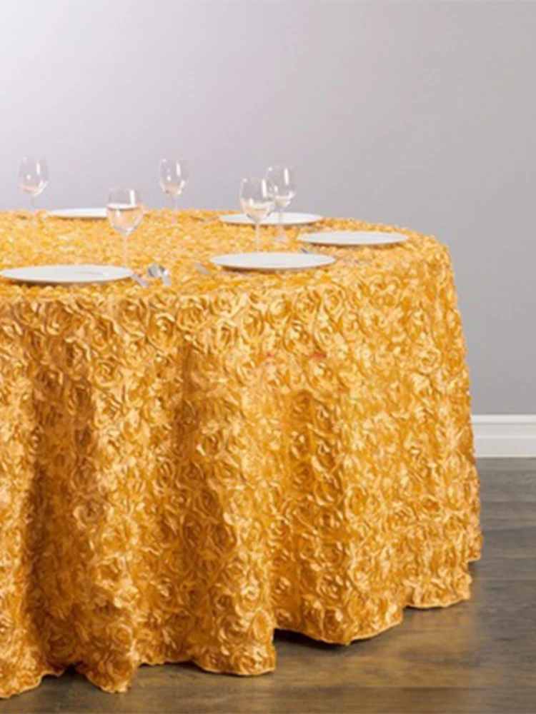 3D Rose Petal Tablecloth Carpe - Home Textiles Today News ulasan dan harga