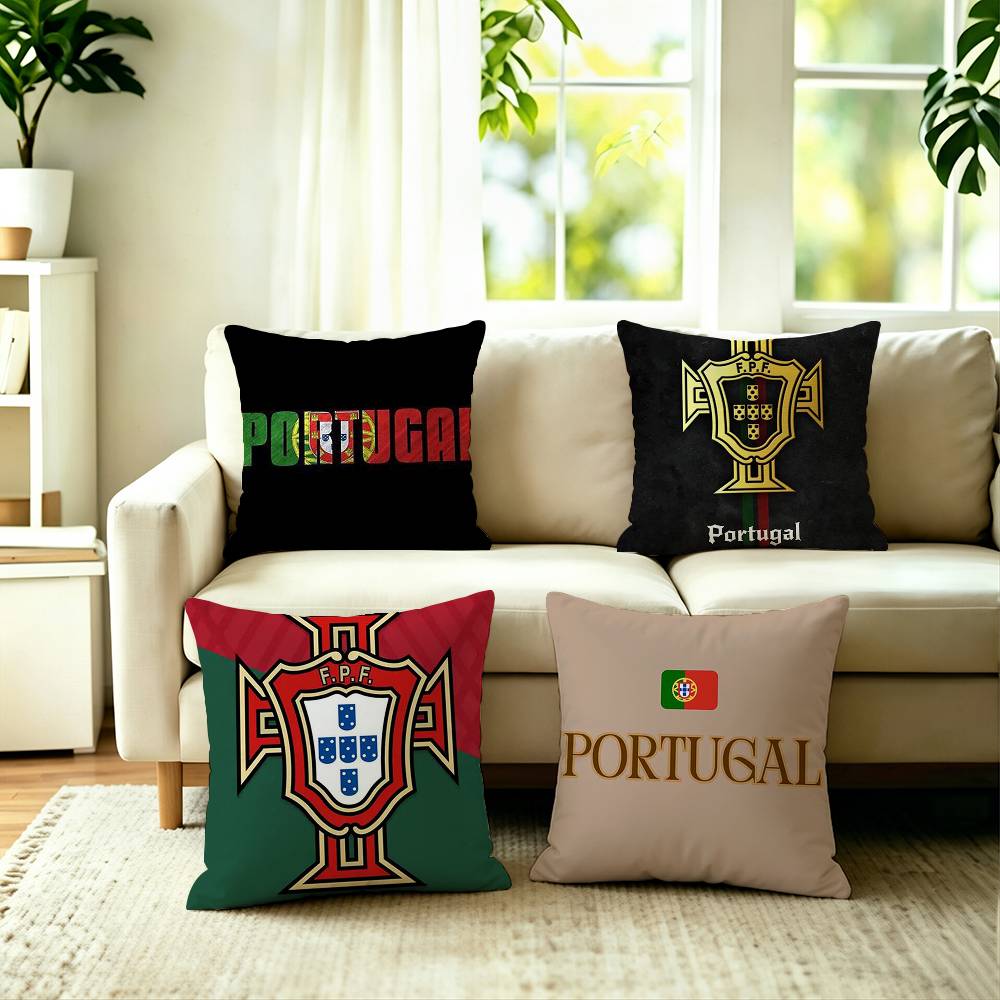 Portugal The Quinas Flag Squar - Home Textiles Portugal ulasan dan harga