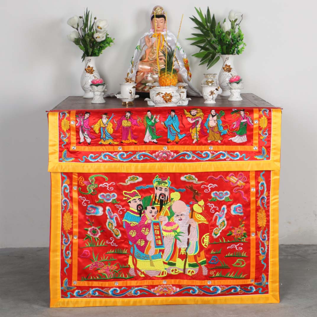 Buddhist Taoism HOME Temple Wo - Home Textiles China ulasan dan harga
