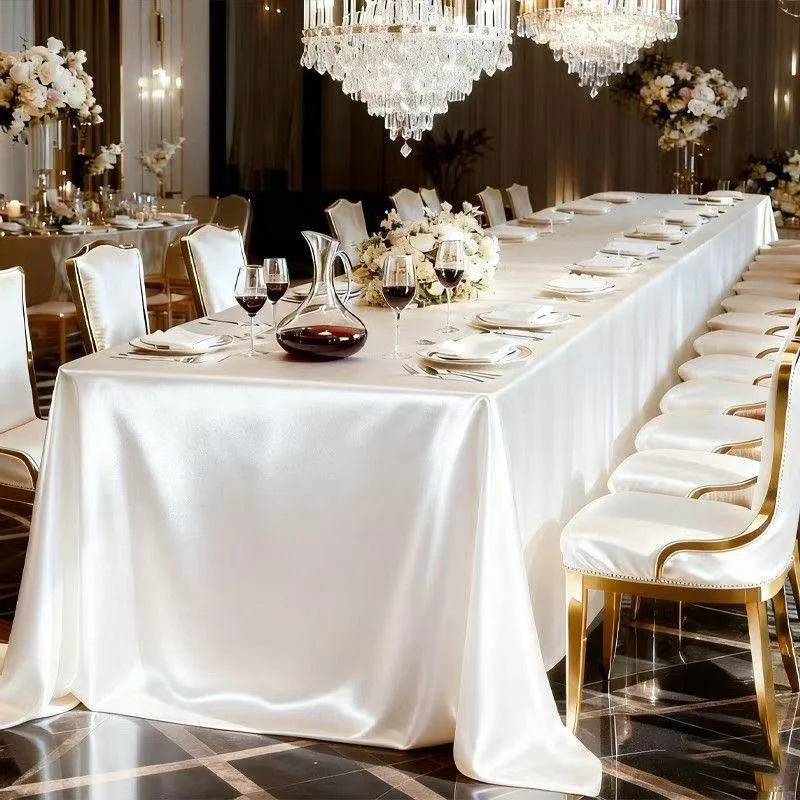 Satin Tablecloth Smooth Silky  - Home Textiles Today News ulasan dan harga