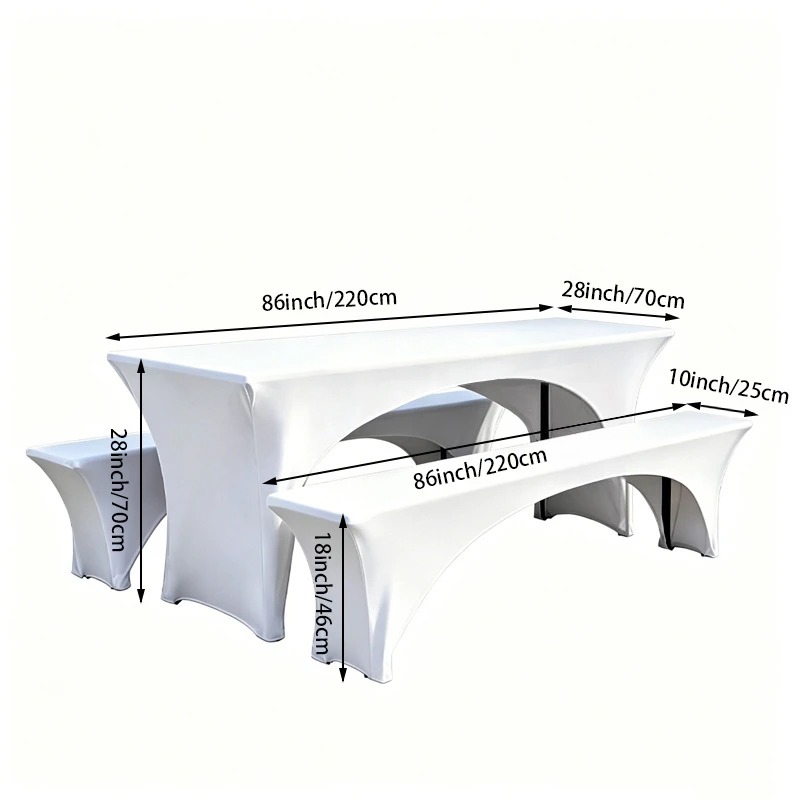 3Pcs Spandex Table Cover Open  - Home Textiles Today News ulasan dan harga