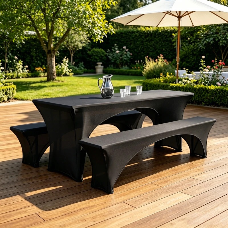 3Pcs Spandex Table Cover Open  - Home Textiles Today News ulasan dan harga