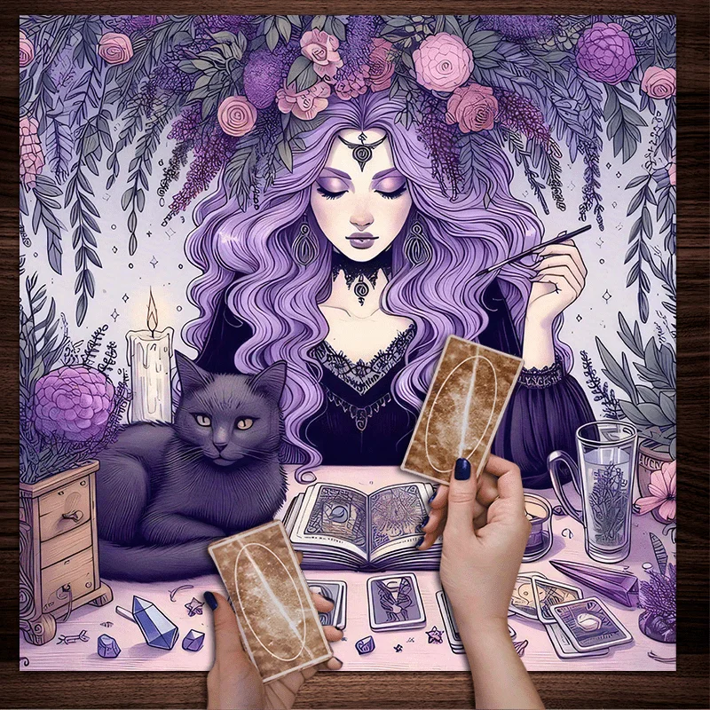 Wisteria Witch Tablecloth Taro - Home Textiles Today News ulasan dan harga