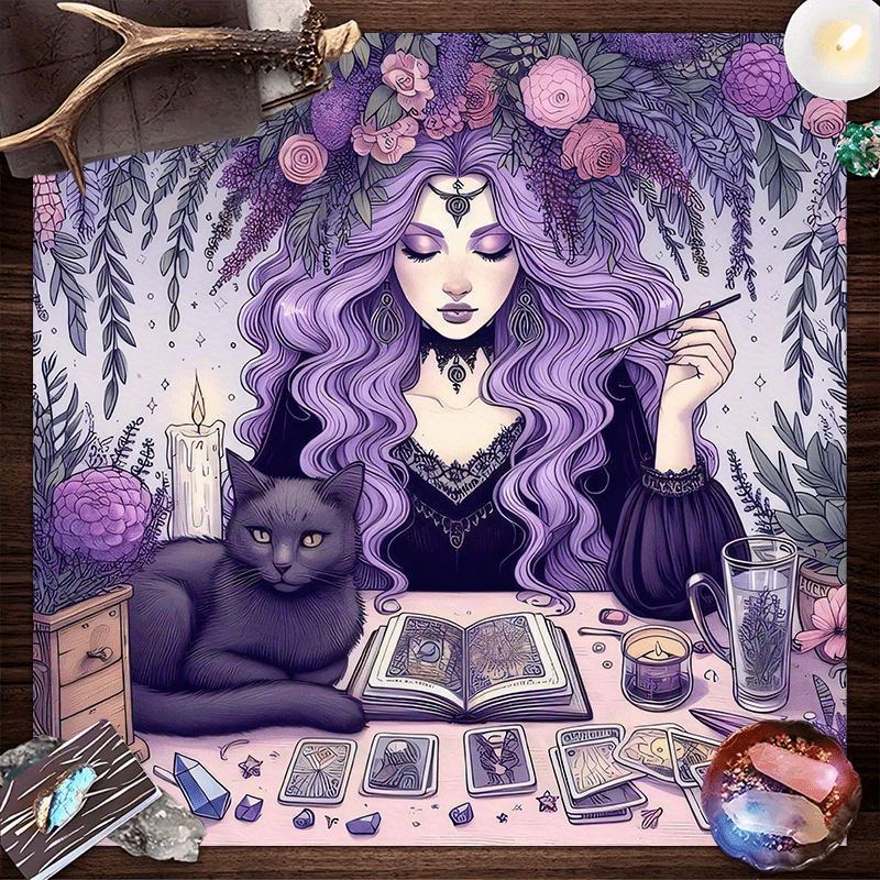 Wisteria Witch Tablecloth Taro - Home Textiles Today News ulasan dan harga