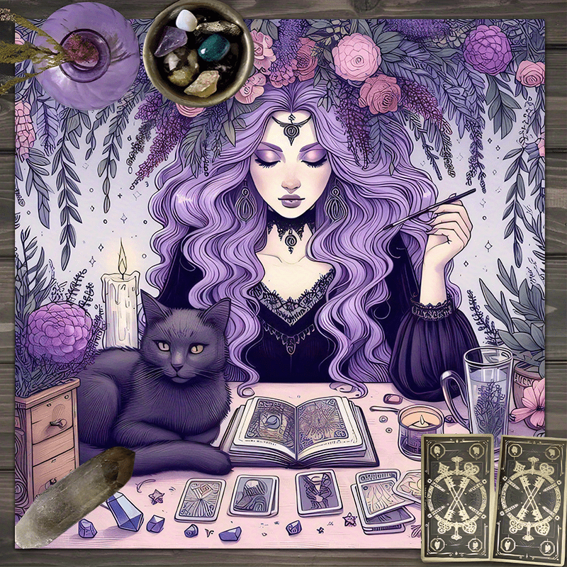 Wisteria Witch Tablecloth Taro - Home Textiles Today News ulasan dan harga