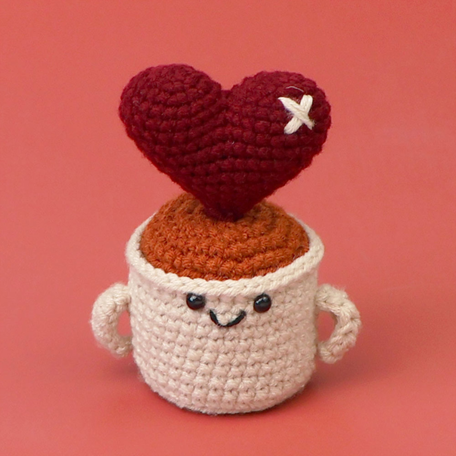 Handmade Knitted Flower Pot Re - Home Textiles Today News ulasan dan harga