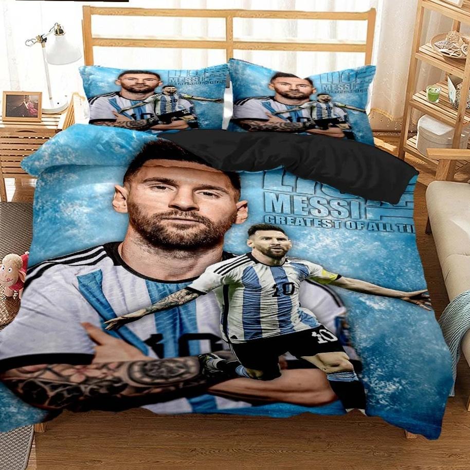Messi Football Superstar Beddi - Bed Sheet Microfiber ulasan dan harga