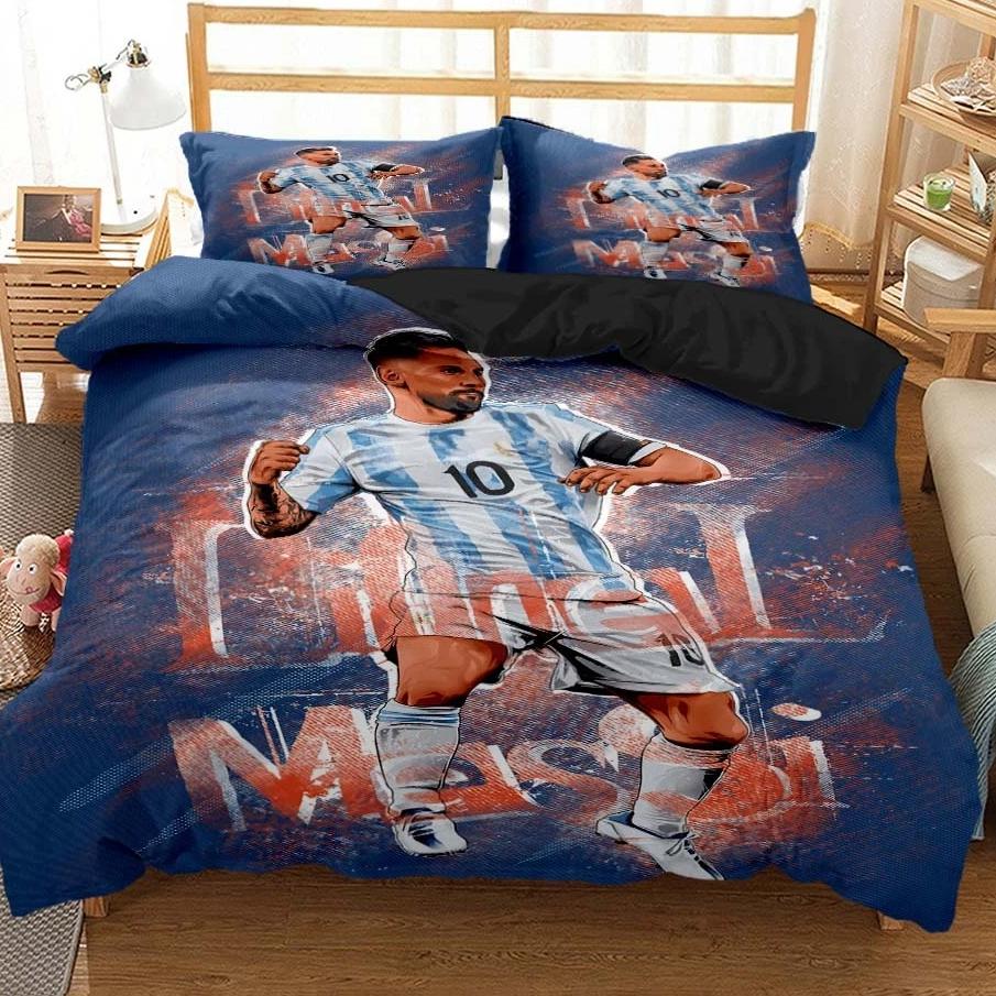 Messi Football Superstar Beddi - Bed Sheet Microfiber ulasan dan harga