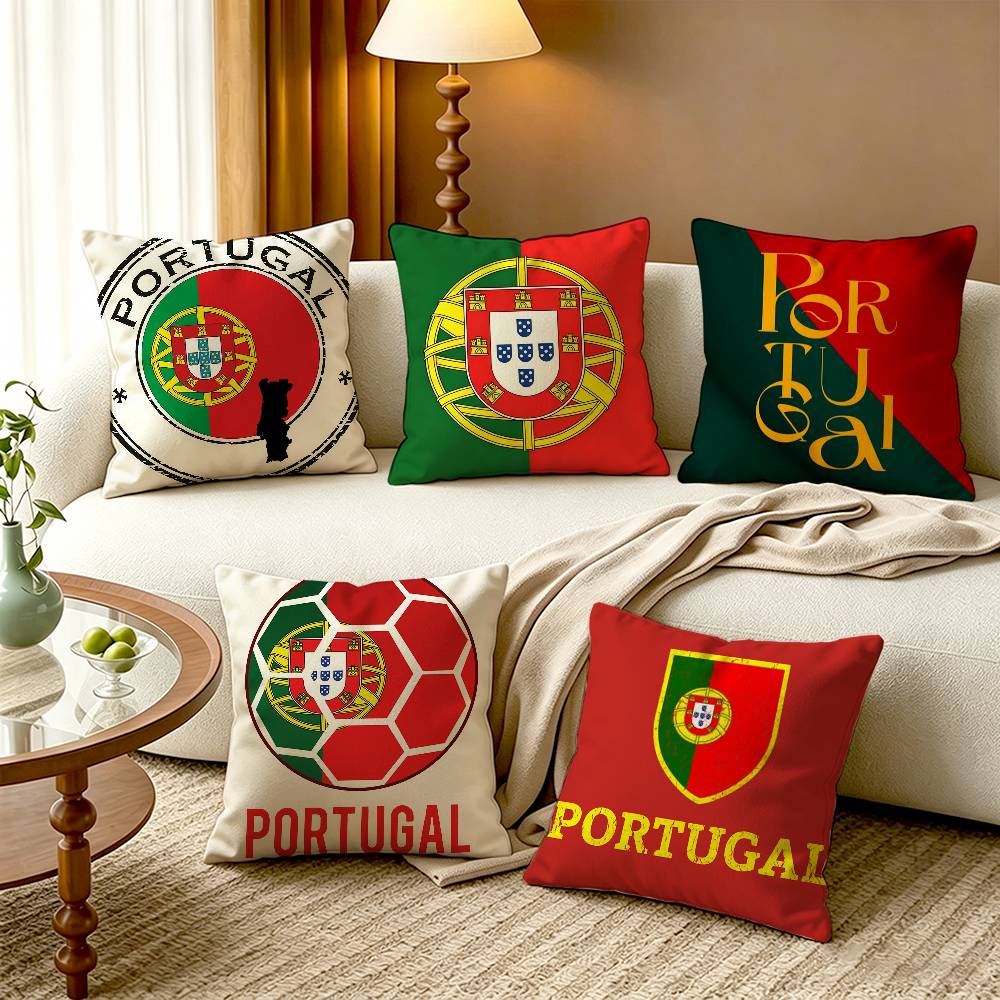 P-Portugal F-Flag Cotton Linen - Home Textiles Portugal ulasan dan harga