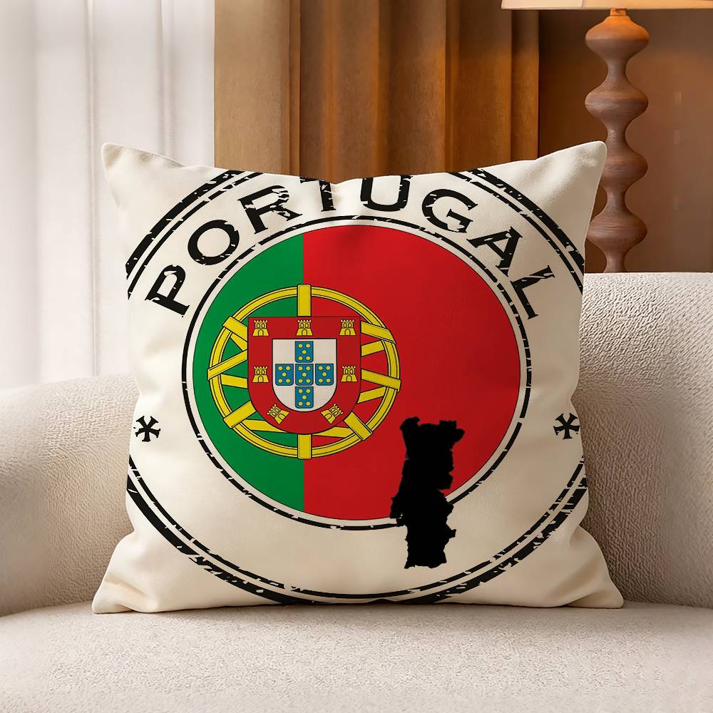 P-Portugal F-Flag Cotton Linen - Home Textiles Portugal ulasan dan harga