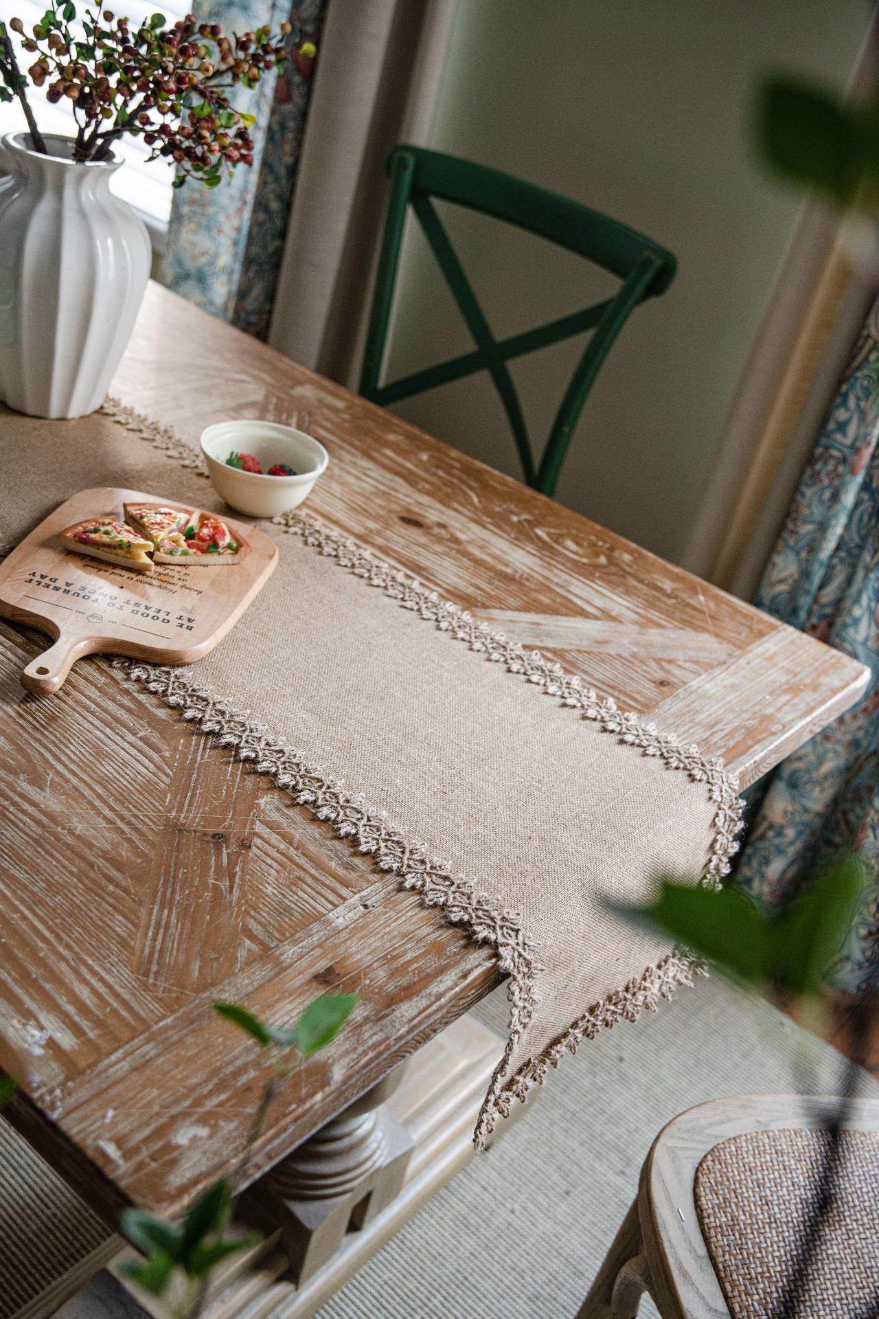 New Simple Lace Natural Vintag - Home Textiles Today News ulasan dan harga